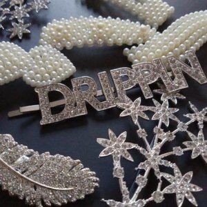 New Pearl Sexy Luxury Lady 8 Pack Hairclip Set